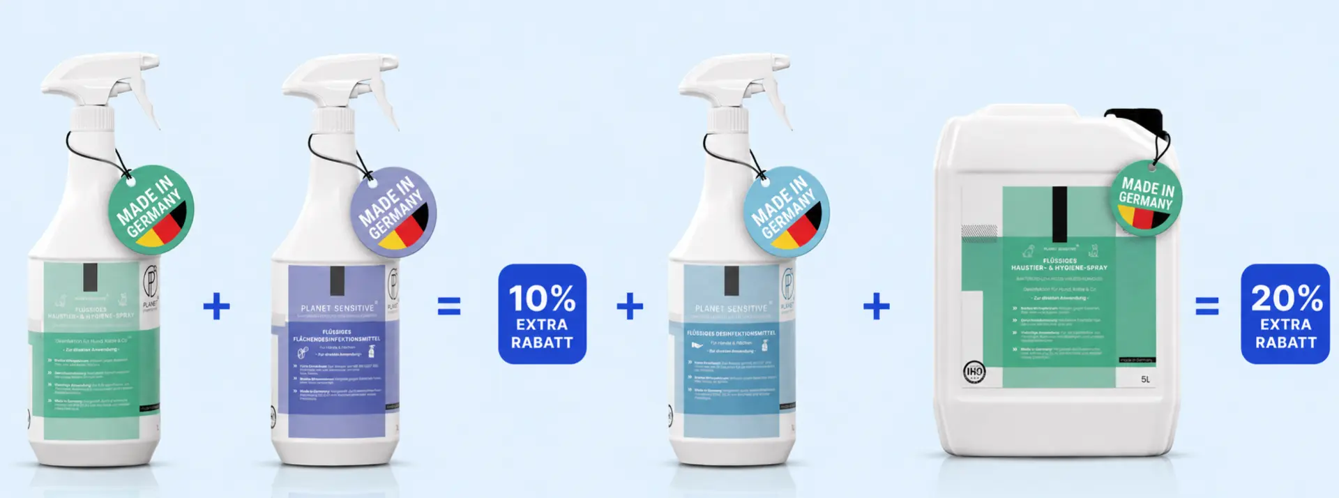 Planet Sensitive Produktfamilie