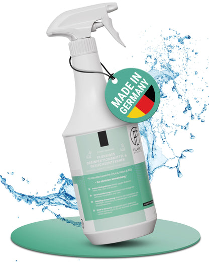 Haustier-Hygiene-Spray & Desinfektionsmittel für Hund, Katze & Co | Planet Sensitive® wirksam gegen Bakterien, Viren, Pilze & Sporen