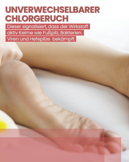 1L SOS Desinfektionsspray für Füße & Schuhe | Planet Sensitive® wirksam gegen Fußpilz, Bakterien, Viren, Hefepilze & Gerüche