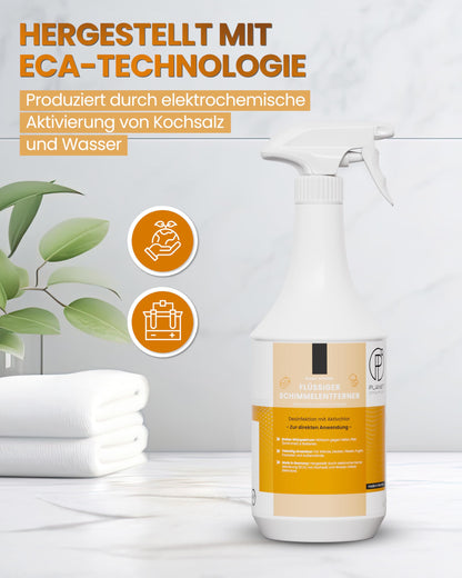 1L Schimmelentferner Aktivchlor wirksam gegen Schimmel & reduziert Gerüche
