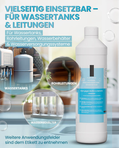 Frischwassertank-Reiniger für Wohnmobil & Wohnwagen – Planet Strong® zur Tankhygiene | Tankdesinfektion