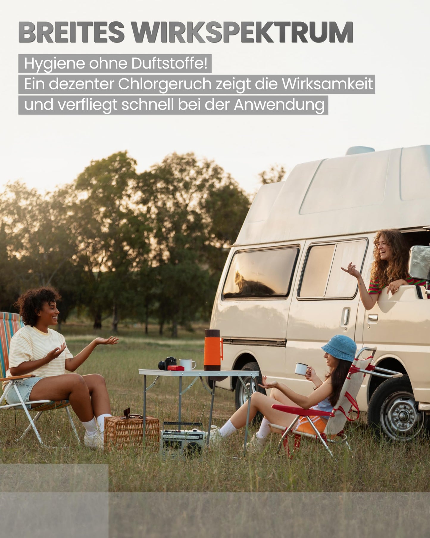 Grauwassertank Zusatz für Wohnmobile & Boote | Planet Strong® Geruchsbekämpfung und Desinfektion für deinen Grauwassertank